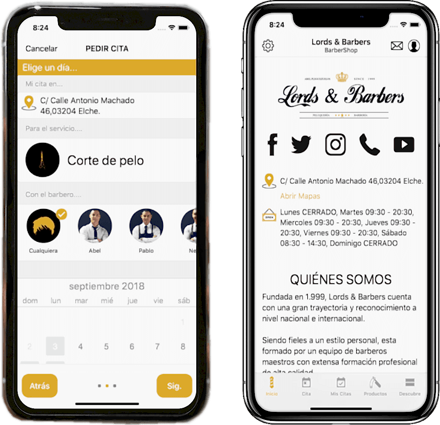cita previa barberia elche